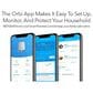 NETGEAR Orbi 750 Series Tri-Band Wi-Fi 6 Mesh System with 2 Satellites in White, , large