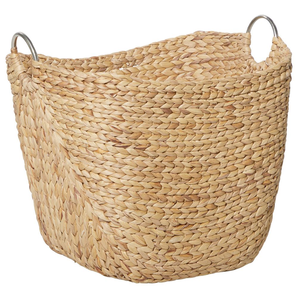 Maple and Jade 19" x 21" Basket in Brown, , large