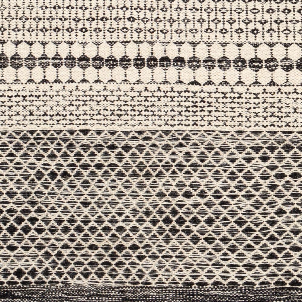 Surya Mardin 8&#39;10&quot; x 12&#39; Black and Beige Area Rug, , large