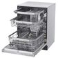 LG 24" Smart Fully Integrated Dishwasher in Stainless Steel, , large