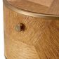 Eichholtz Velutto 1 Drawer Nightstand in Caramel and Brushed Brass, , large