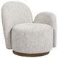 Jennifer Taylor Home Duo Right Arm Facing Swivel Accent Chair in Multi-Greige Beige, , large