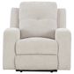Ashley Danum Manual Zero Wall Recliner in Stone, , large