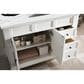 James Martin Vanities Brookfield 48" Single Bathroom Vanity in Bright White with 3 cm Ethereal Noctis Quartz Top and Rectangle Sink, , large