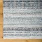 Surya Pompei Dark Blue, Slate, Black, Brown, Off-White, Blue, Sky Blue and Light Gray 10" x 14" Area Rug, , large