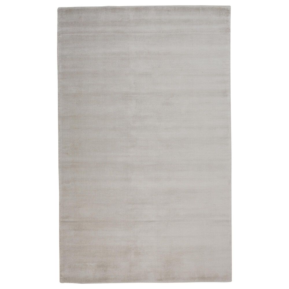 Feizy Batisse 5" x 8" Silver Area Rug, , large