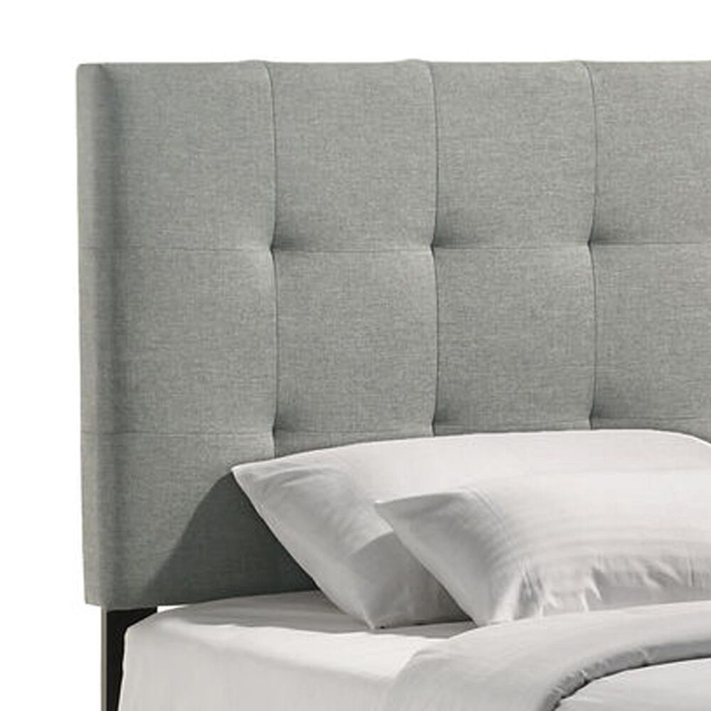 Intercon Twin Upholstered Storage Bed in Gray, , large