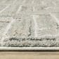 Oriental Weavers Cambria Geometric 1"10" x 7"6" Ivory Runner, , large