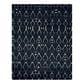 Feizy Mambasa 7087F 2" x 3" Black Scatter Rug, , large