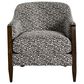 Massoud Manufacturing Rouen Arm Chair in Holla Onyx, , large