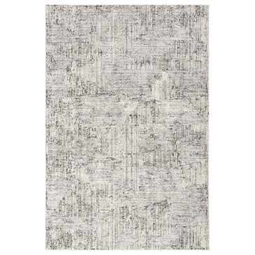 Nourison Irradiant 5"3" x 7"3" Cream and Black Area Rug, , large