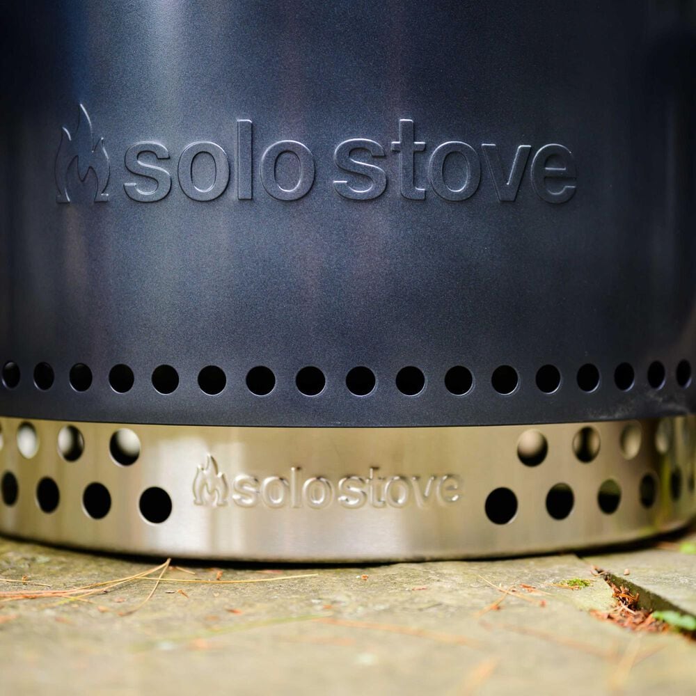 Solo Stove Bonfire Fire Pit with Stand 2.0 in Gunmetal, , large