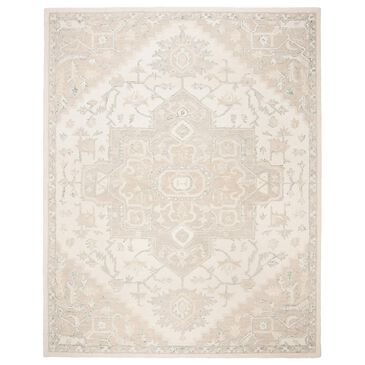 Safavieh Micro-Loop 10" x 14" Ivory and Beige Area Rug, , large