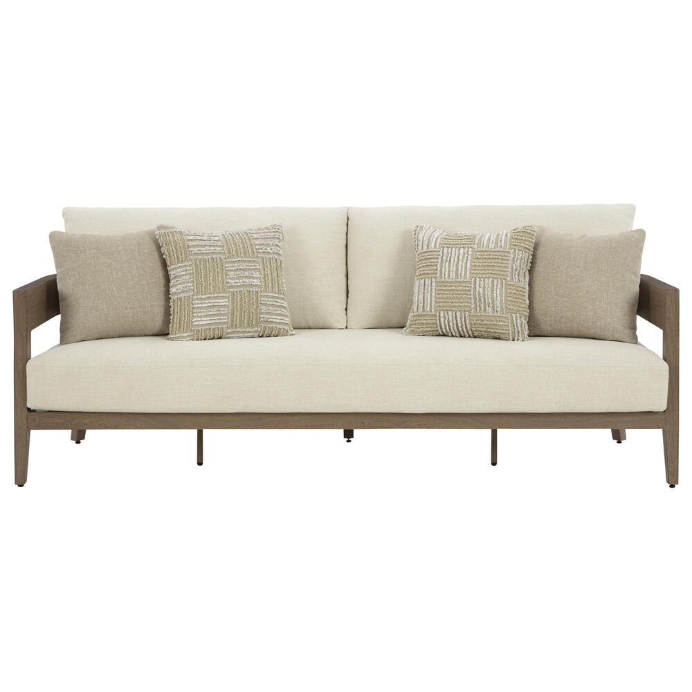 Ashley Serene 4-Piece Patio Conversation Set in White, , large