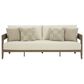 Ashley Serene 4-Piece Patio Conversation Set in White, , large