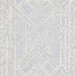 Safavieh Micro-Loop MLP173M 5" Round Light Blue and Ivory Area Rug, , large