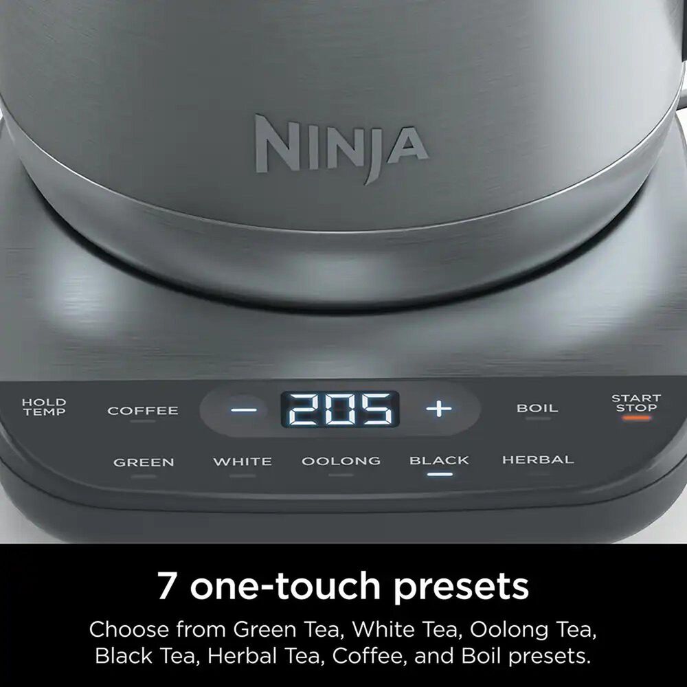 Ninja Ninja Precision Temperature Electric Kettle in Stainless Steel, , large