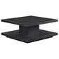 Steve Silver Canyon Square Cocktail Table with Casters in Black, , large