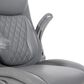 Valor Living Executive Chair with Grey Upholstery in Titanium, , large