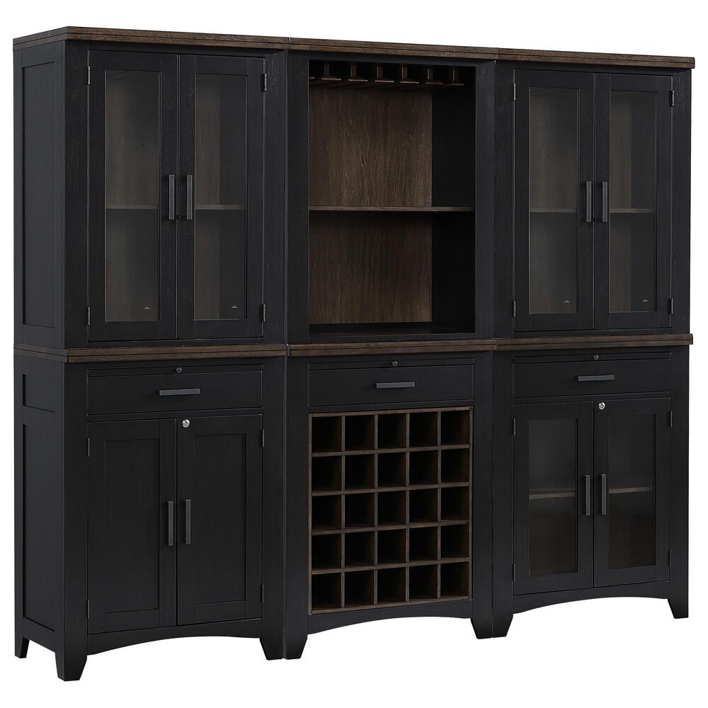 ECI FURNITURE Ashford Wall Bar in Black, , large