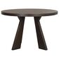 New Heritage Design Chestnut Ridge 5-Piece Round Dining Set in Dark Brown, , large
