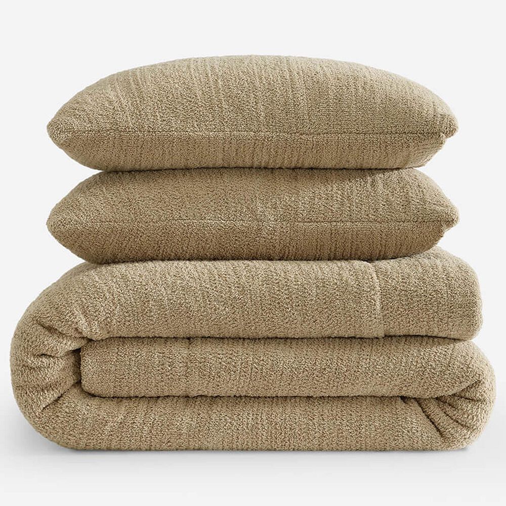 Sunday Citizen 3-Piece Snug Classic Queen Comforter Set in Biscotti, , large