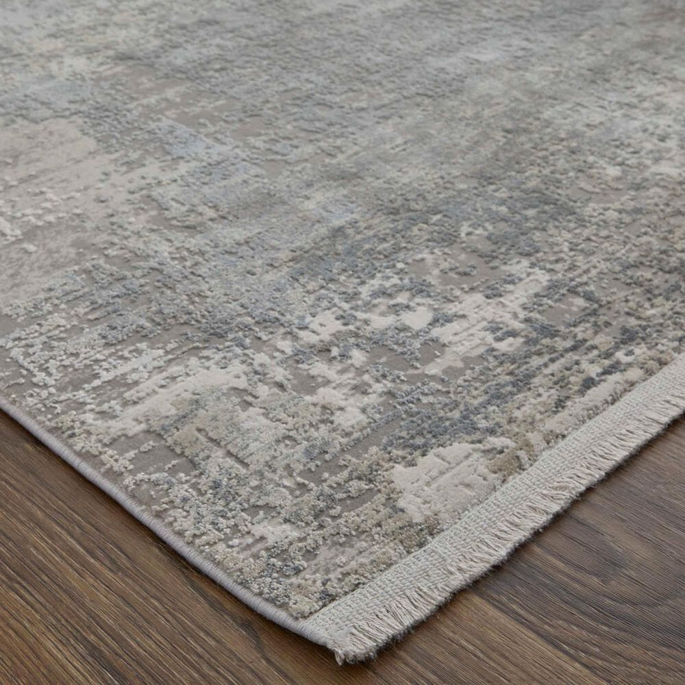 Feizy Cadiz Light Gray 2&#39;2&quot; x 3&#39;2&quot; Area Rug, , large