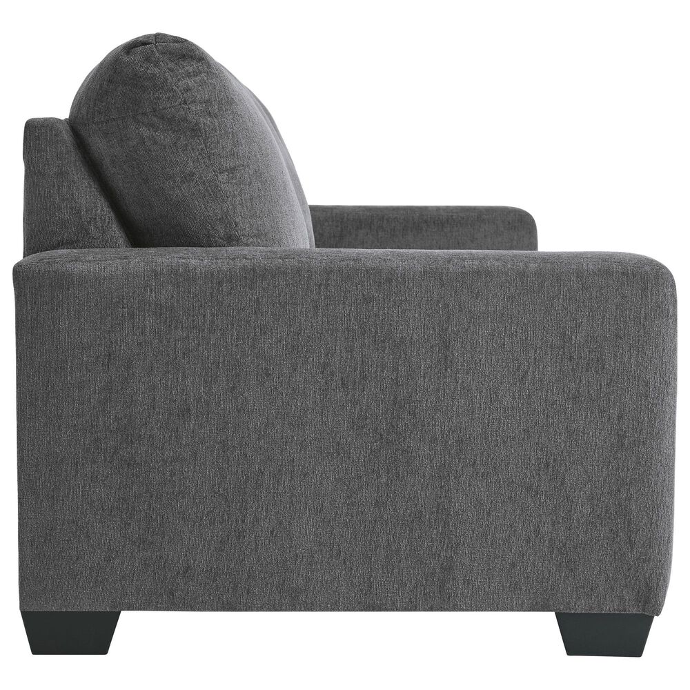 Ashley Rannis Stationary Queen Sofa Sleeper in Pewter, , large