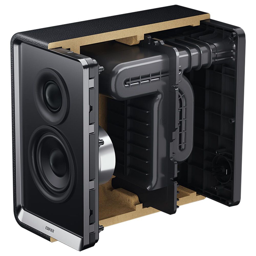 Edifier QR65 2.0 Hi-Res Audio Wireless Active Monitor Speakers Pair in Black, , large