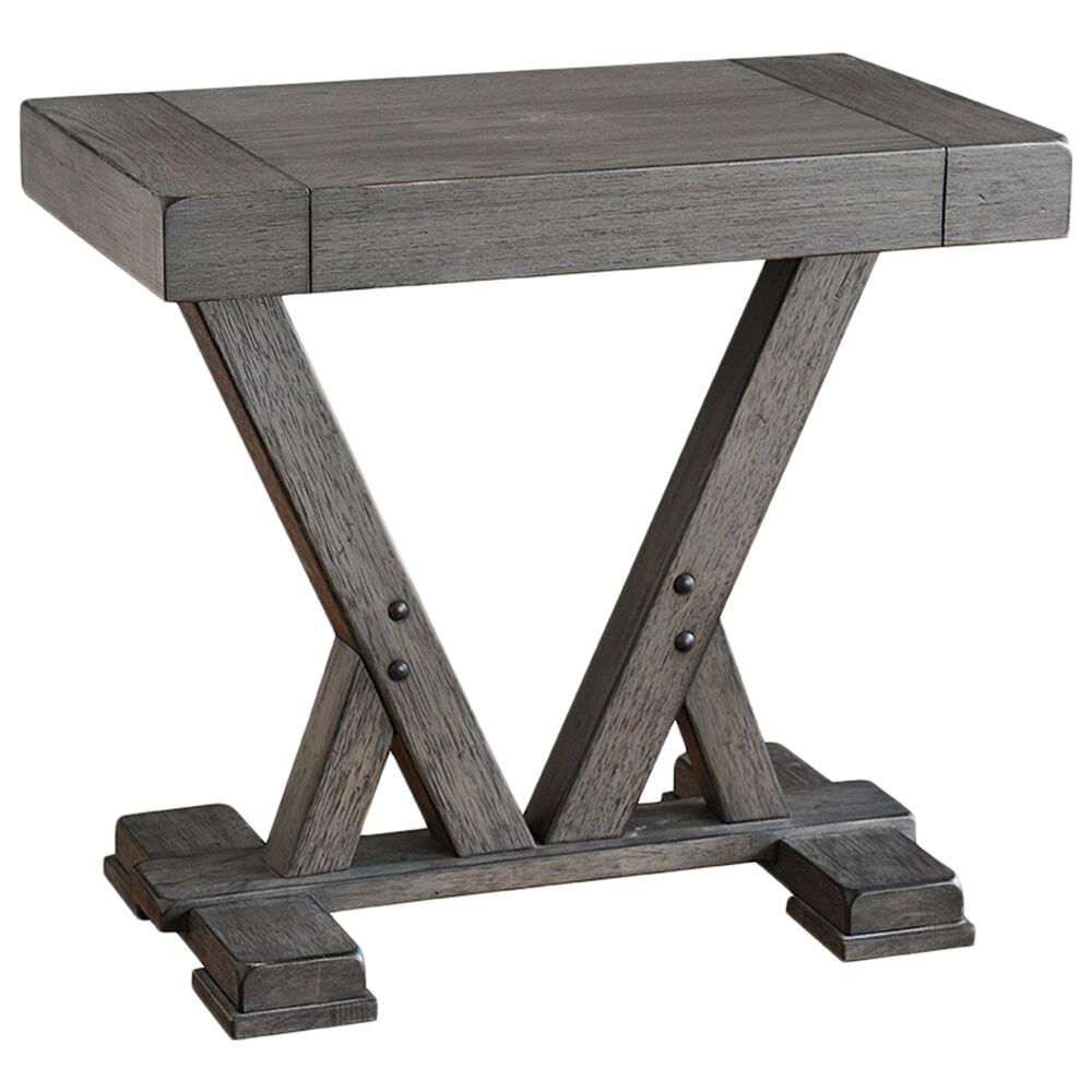Tiddal Home Fiji Chairside Table in Harbor Gray, , large