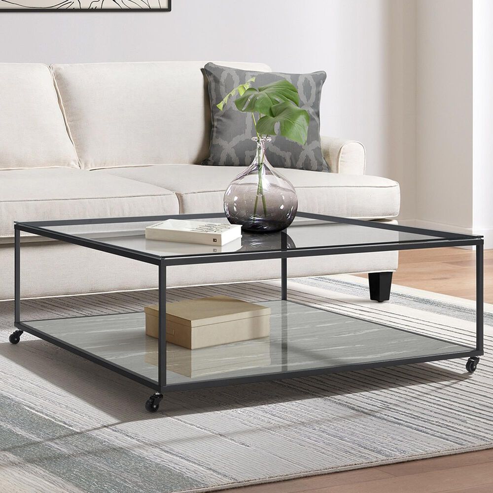 Mayberry Hill Yasmin Coffee Table in Grey, , large