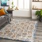 Surya Tuscany 6"7" x 9"6" Blue, Cream and Mustard Area Rug, , large