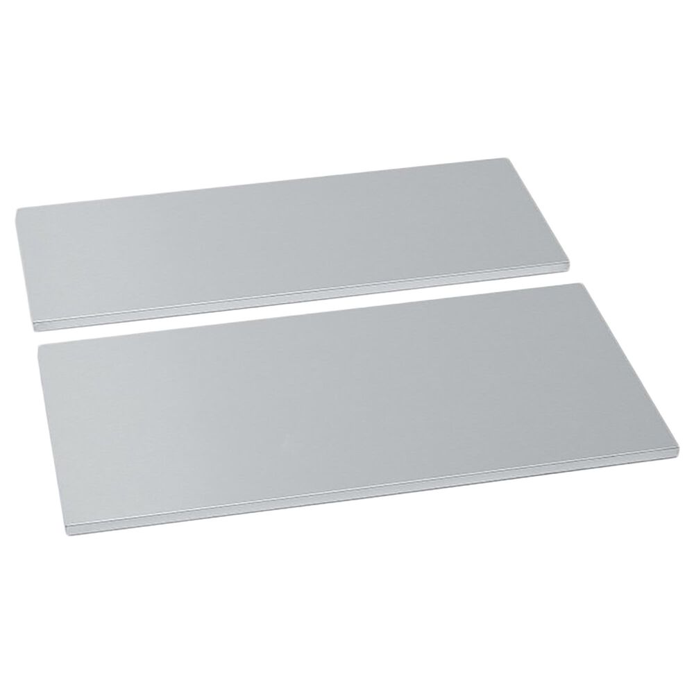 Liebherr 30" Door Panel for 80" Built-In Freezer Compartment in Stainless Steel - Set of 2, , large