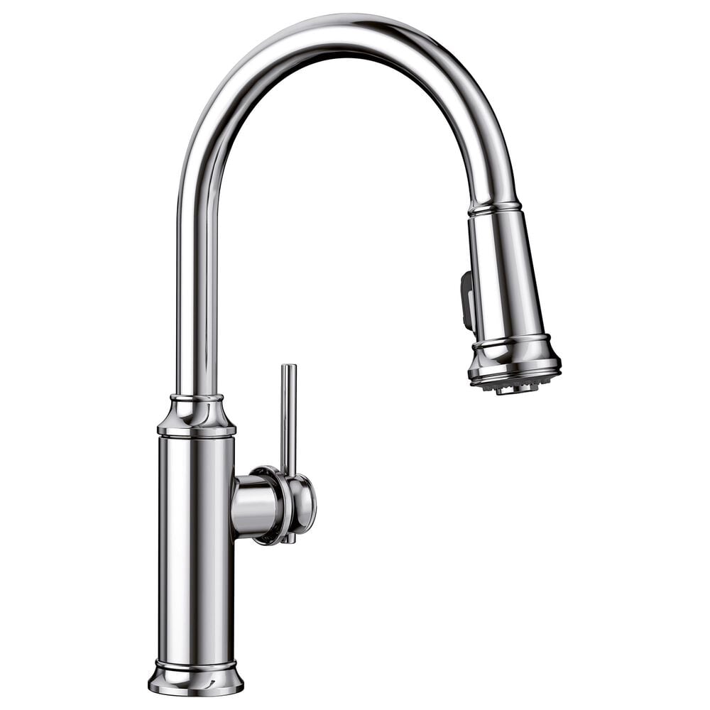 Blanco Empressa Pull-Down Kitchen Faucet 1.5 GPM in Chrome, , large