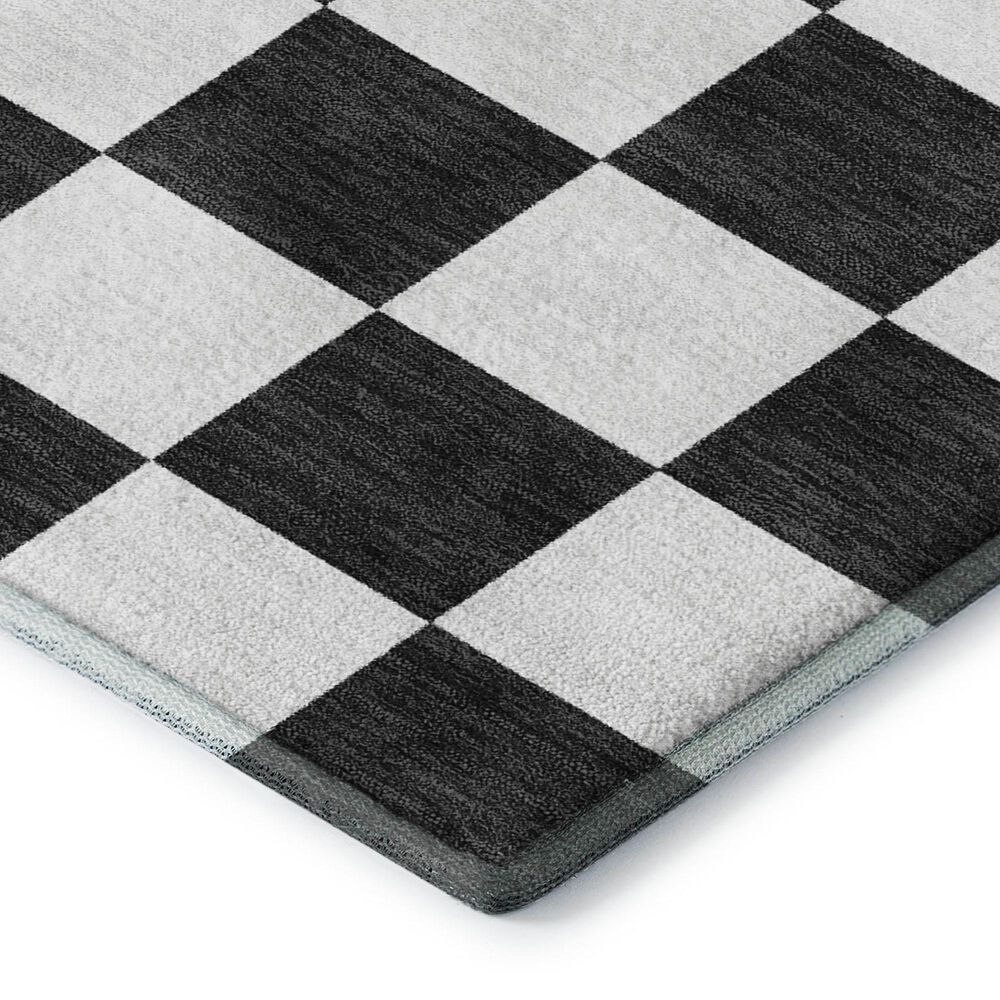 Dalyn Rug Company The Reserve TR7 Black 3&#39; x 5&#39; Indoor/Outdoor Area Rug, , large
