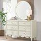 Martin Svensson Home Olivia Dresser Mirror in French White, , large