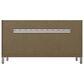 James Martin Vanities Chicago 60" Single Bathroom Vanity in Walnut Whisper with 3 cm Eternal Jasmine Pearl Quartz Top, Rectangular Sink and FreePower Wireless Charger, , large