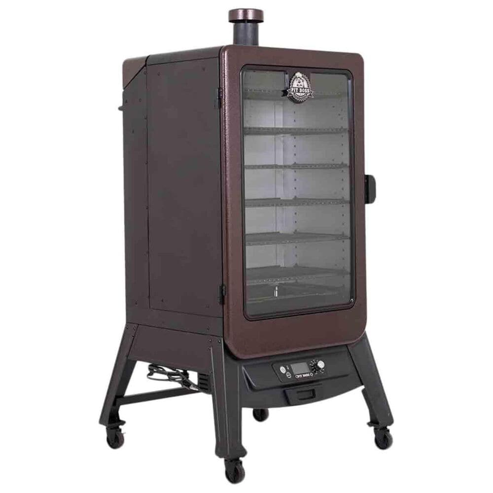 Pit Boss 7-Series Wood Vertical Pellet Smoker in Mahogany, , large