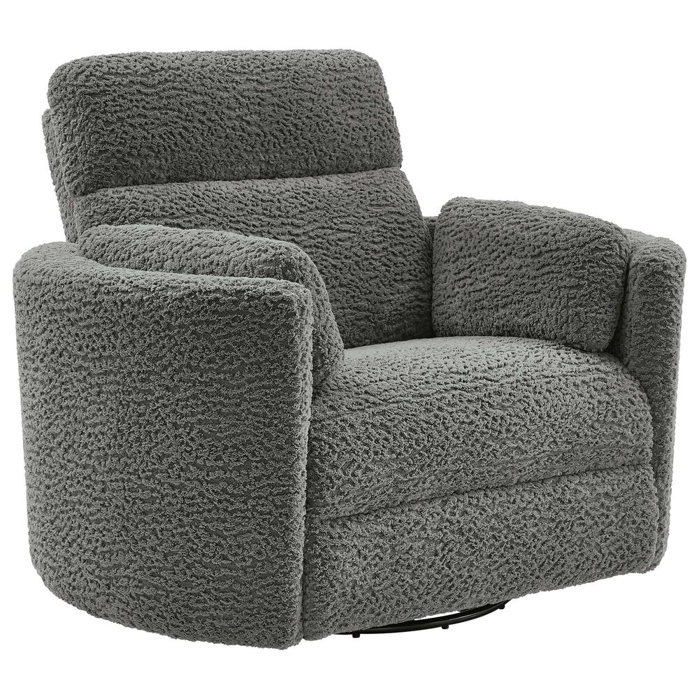 Ashley Gosaldo Power Swivel Glider Recliner in Lead, , large