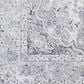 Surya Aisha AIS-2320 2"7" x 7"7" Charcoal, Gray, Off-White and Dark Blue Runner, , large