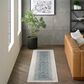 Nourison Grand Street Ivory and Blue 2"2" x 10" Runner, , large