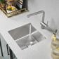Blanco Quatrus 17" R15 Bar Sink in Refined Brushed, , large