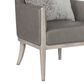 Hooker Furniture Kyndall Leather Club Chair in Grey, , large