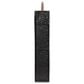 Maple and Jade 25" Single Scroll Indoor/Outdoor Wall Mount Candle Holder in Weathered Bronze and Clear, , large