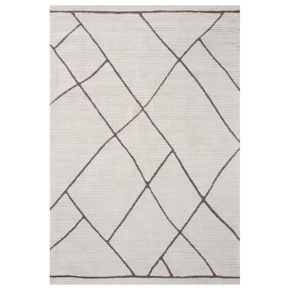 Magnolia Home Logan 8"6" x 12" Ivory and Charcoal Area Rug, , large