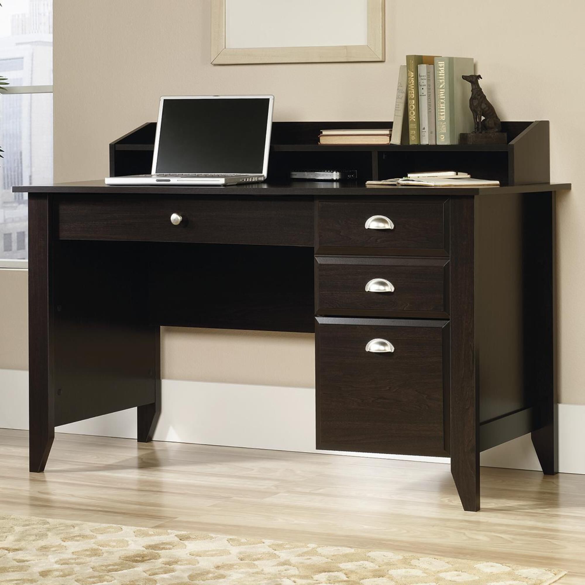 Sauder Shoal Creek Writing Desk in Jamocha NFM