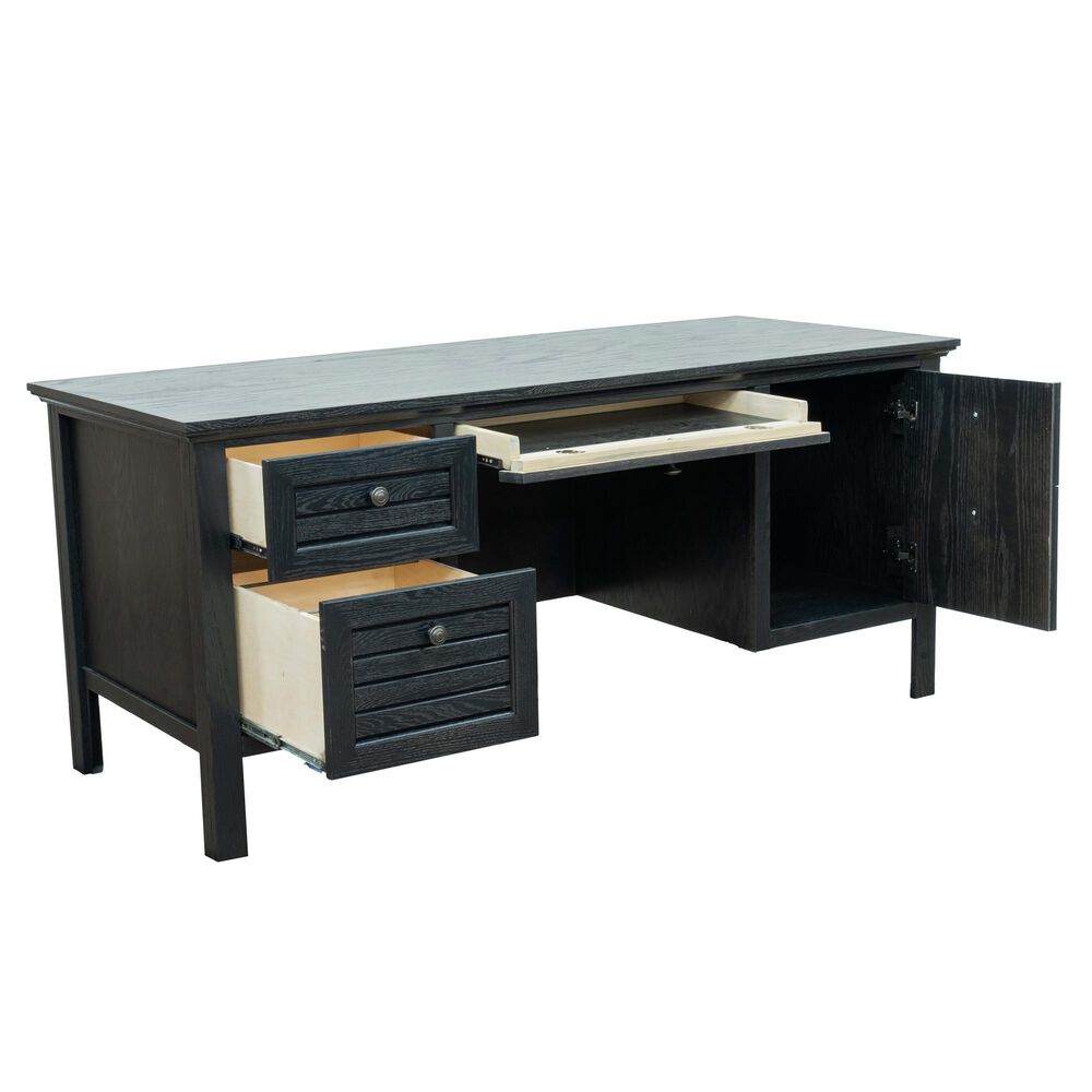 Legends Furniture Topanga Executive Desk in Clove, , large