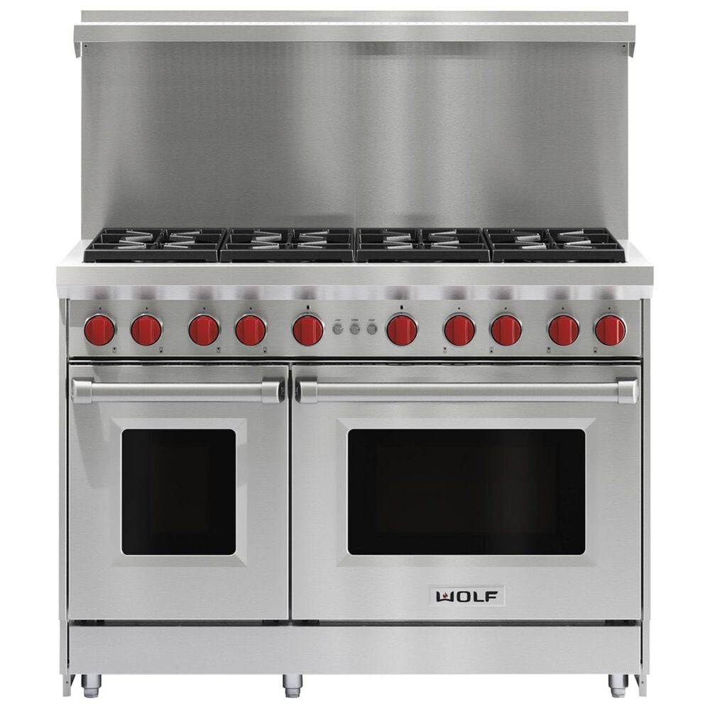 Wolf 48&quot; 8 Burner Gas Range Liquid Propane, , large