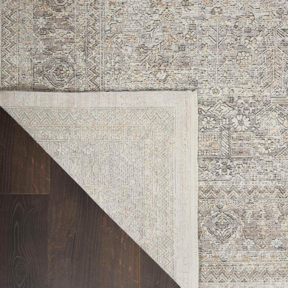 Nourison Starry Nights STN04 5&#39; x 7&#39; Cream and Grey Area Rug, , large