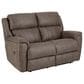 HomeStretch Milan Manual Reclining Loveseat in Espreso, , large